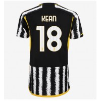 Dámy Fotbalový dres Juventus Moise Kean #18 2023-24 Domácí Krátký Rukáv